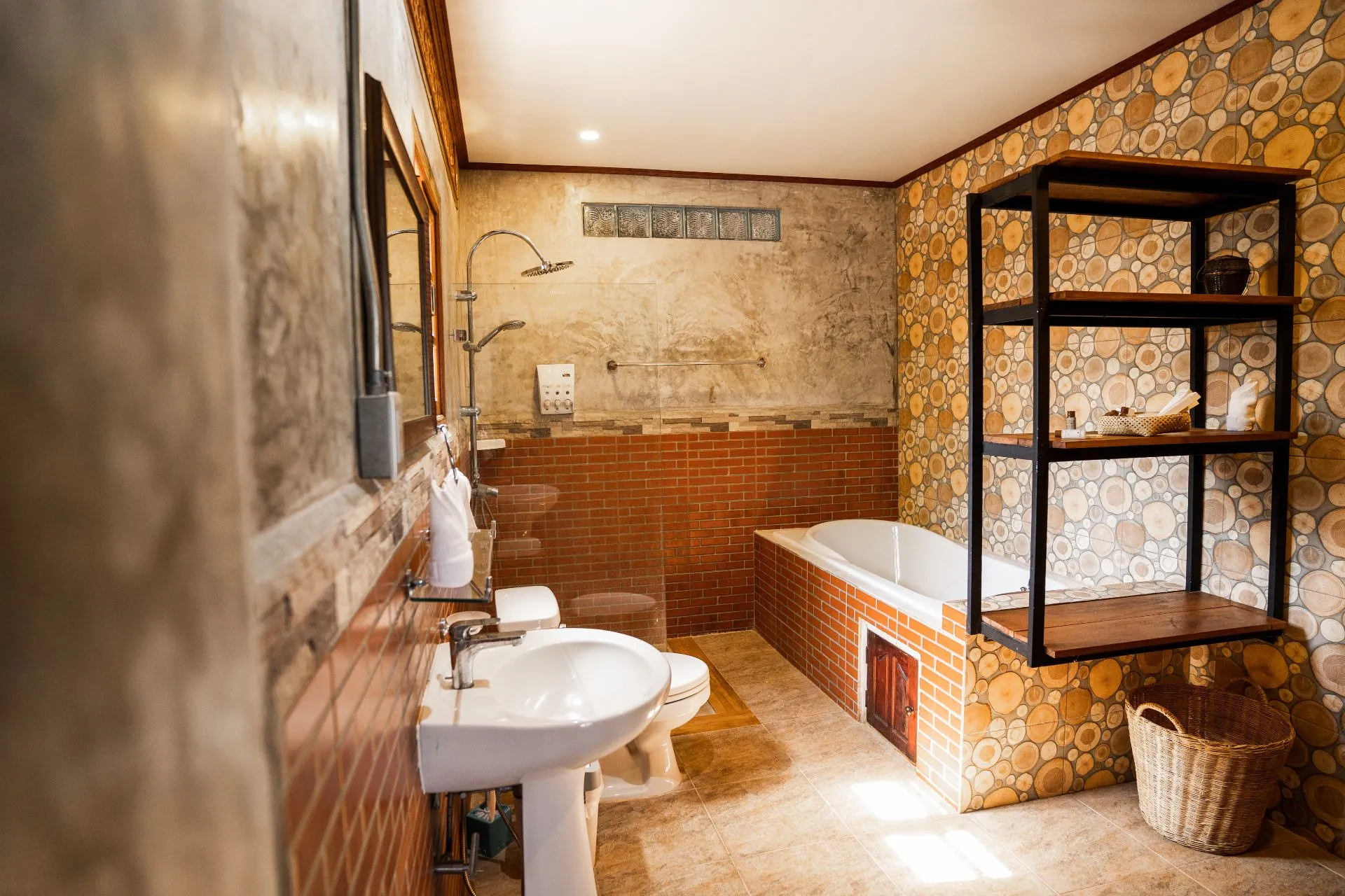 Familien Appartment – Badezimmer
